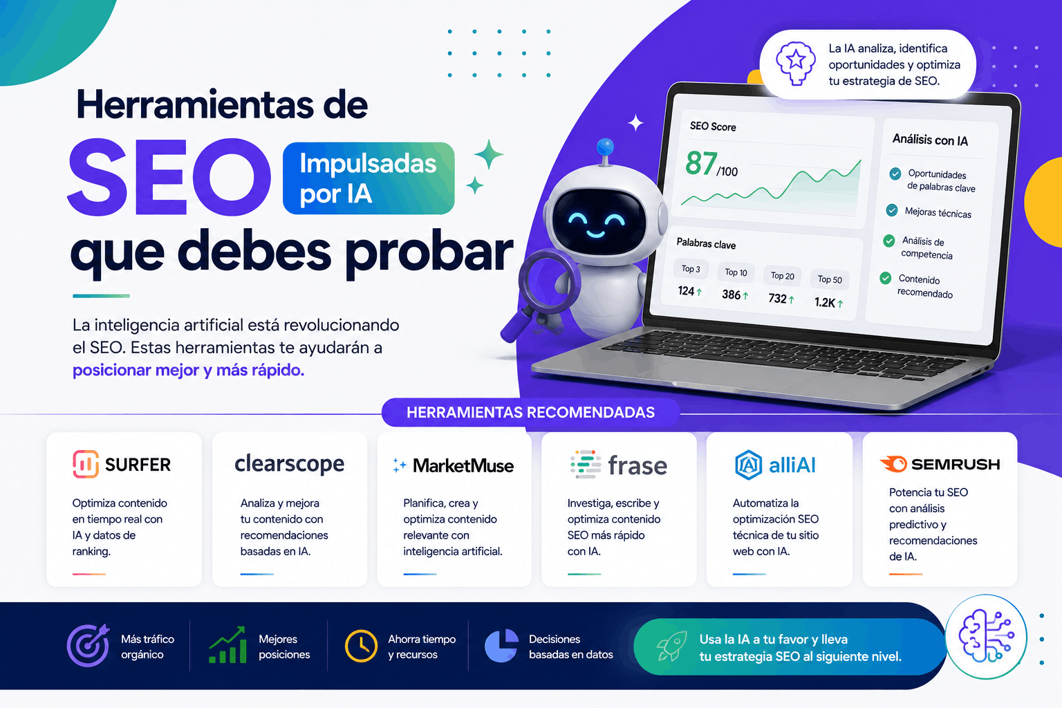 Herramienta SEO con IA que debes de probar