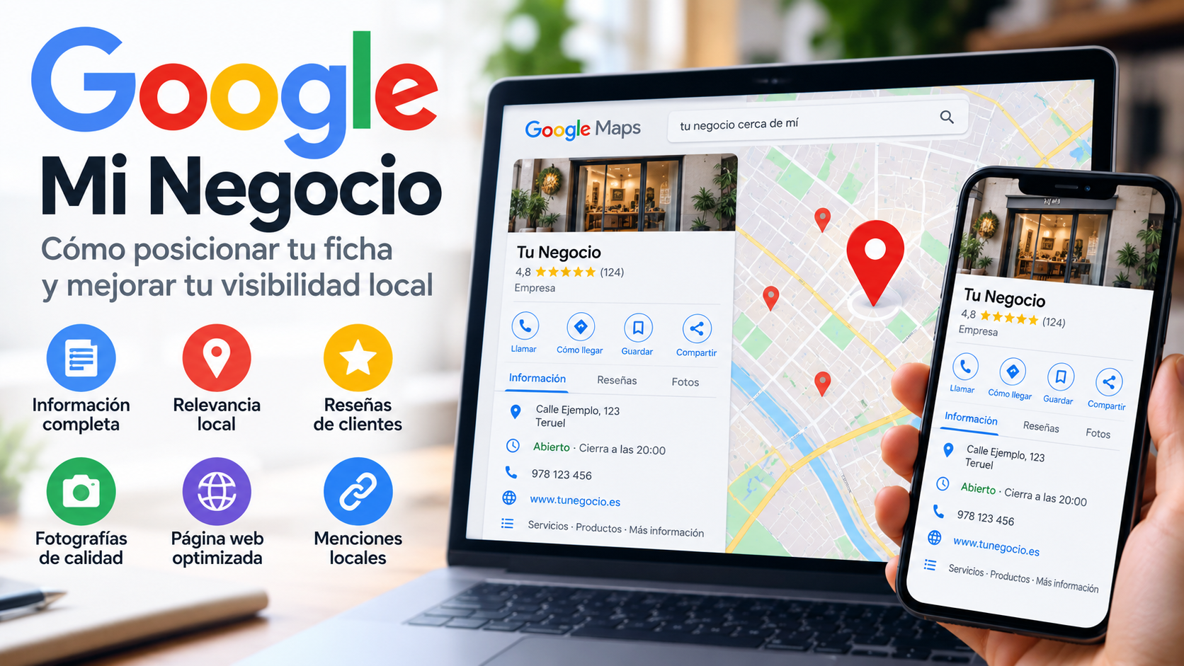 Como posicionar en google maps