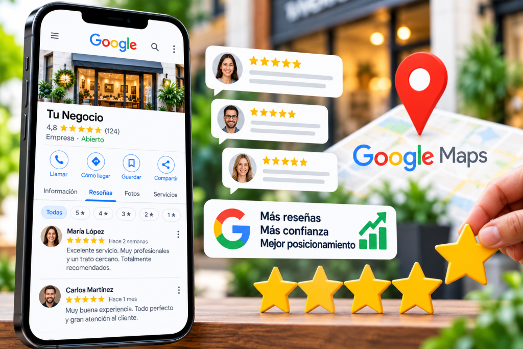 Reseñas que impulsan tu negocio local